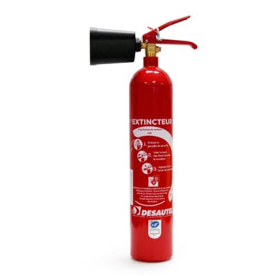 Extincteur CO₂ 2 kg – Eurofeu EXPER